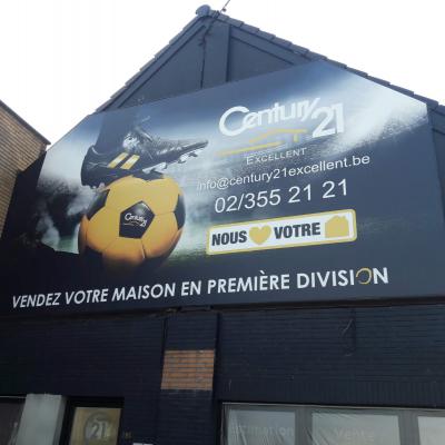 Bâche de façade - Century 21