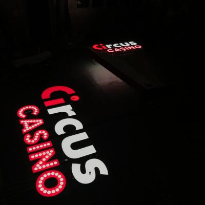 Lettres en relief Circus Casino