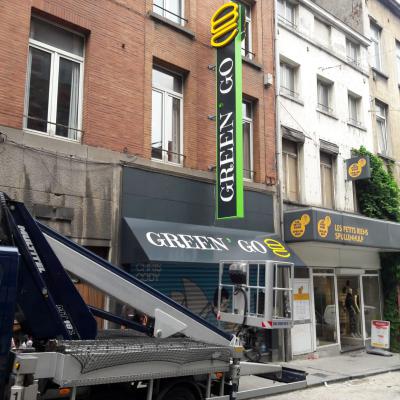 Néon et créations artistiques - Green Go Bruxelles