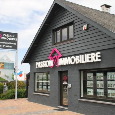 Lettres en relief Immopassion Philippeville