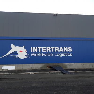 Habillage de façade - Intertrans