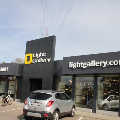 Lettres en relief Light Gallery Gosselies