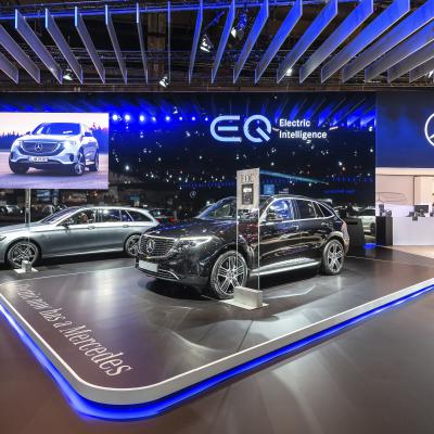 Lettre en relief - EQ Mercedes