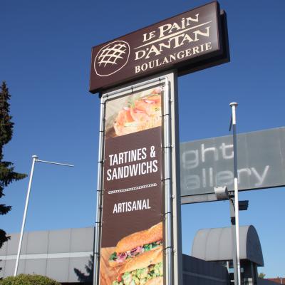 Totems extérieurs Pain d'antan