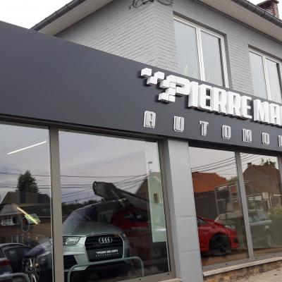Habillage de façade - Pierre Malcorps Automobile
