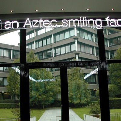 Aztec smiling